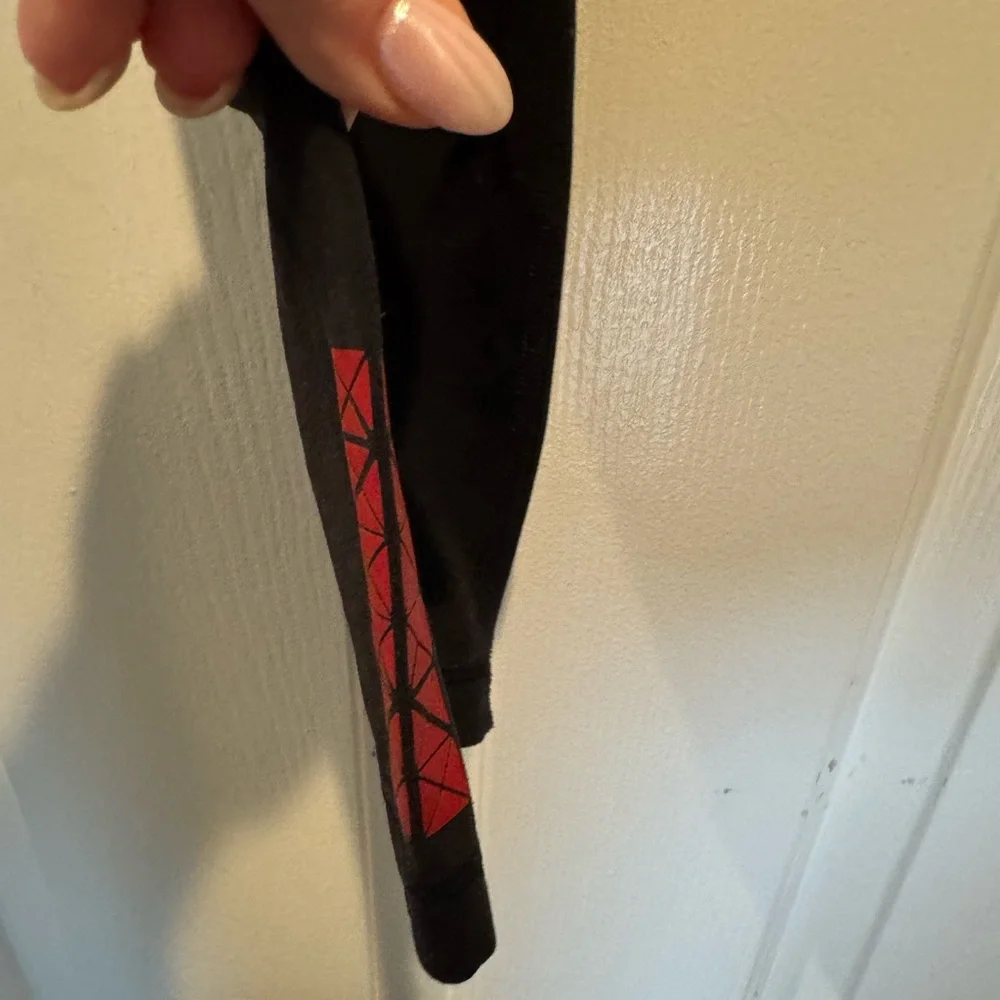 Lululemon Align Black Member Leggings with Red Accents Size 8 - Picture 10 of 13